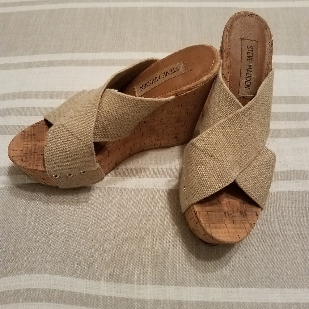 Tan wedges